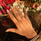 Infinity Studded Ring - For Women
