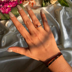 Olive Solitaire Ring - For Women