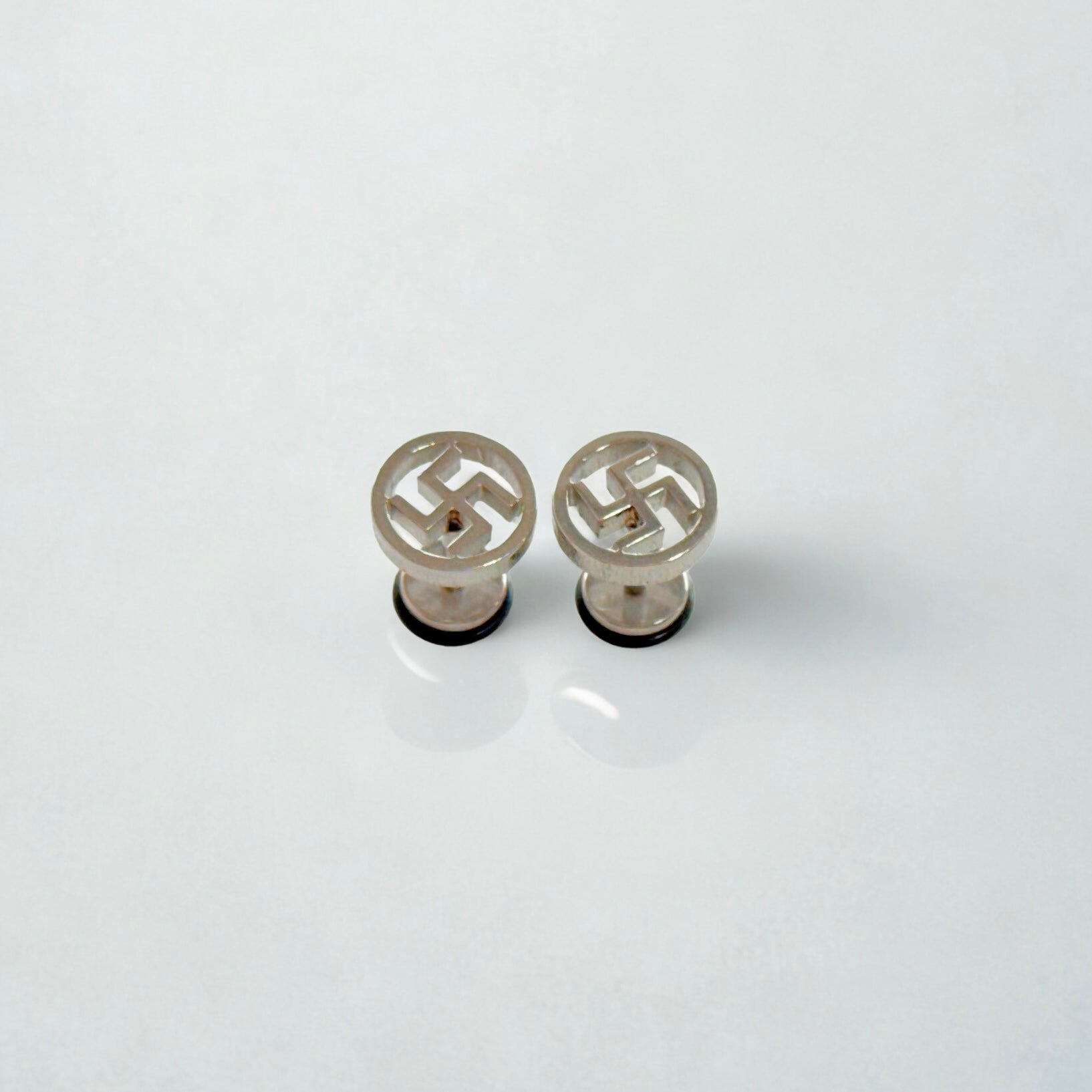 Swastika Studs