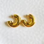 Signature Bold Hoops (Stainless Steel)