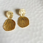 Seashell Danglers (Stainless Steel)
