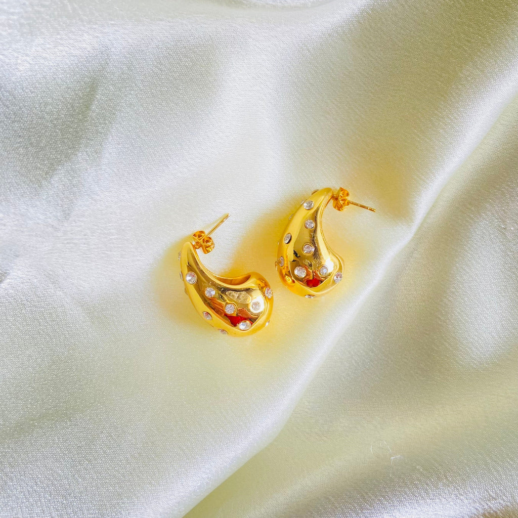 Pearl Drip Earring (Stainless Steel)