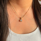 Solitaire Necklace - For Women