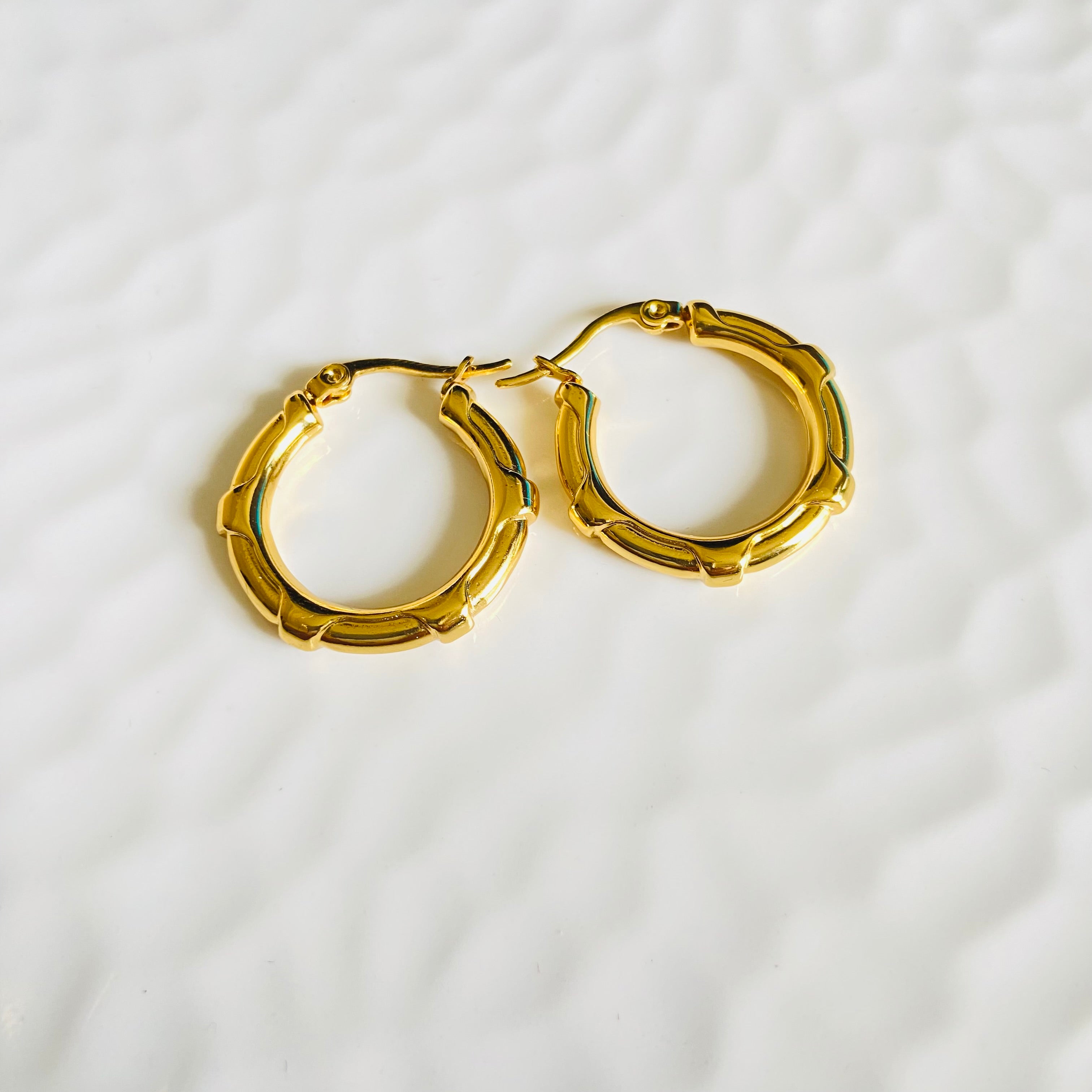 Daisy Hoops (Stainless Steel)