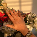 Chic Studded Ring - For Women