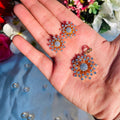 Aarya Pendant With Earrings - For Women