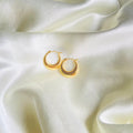 Diana Hoops (Stainless Steel)
