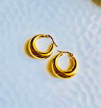 Moon Hoops (Stainless Steel)