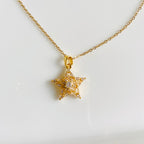 Studded Star Necklace - For Women