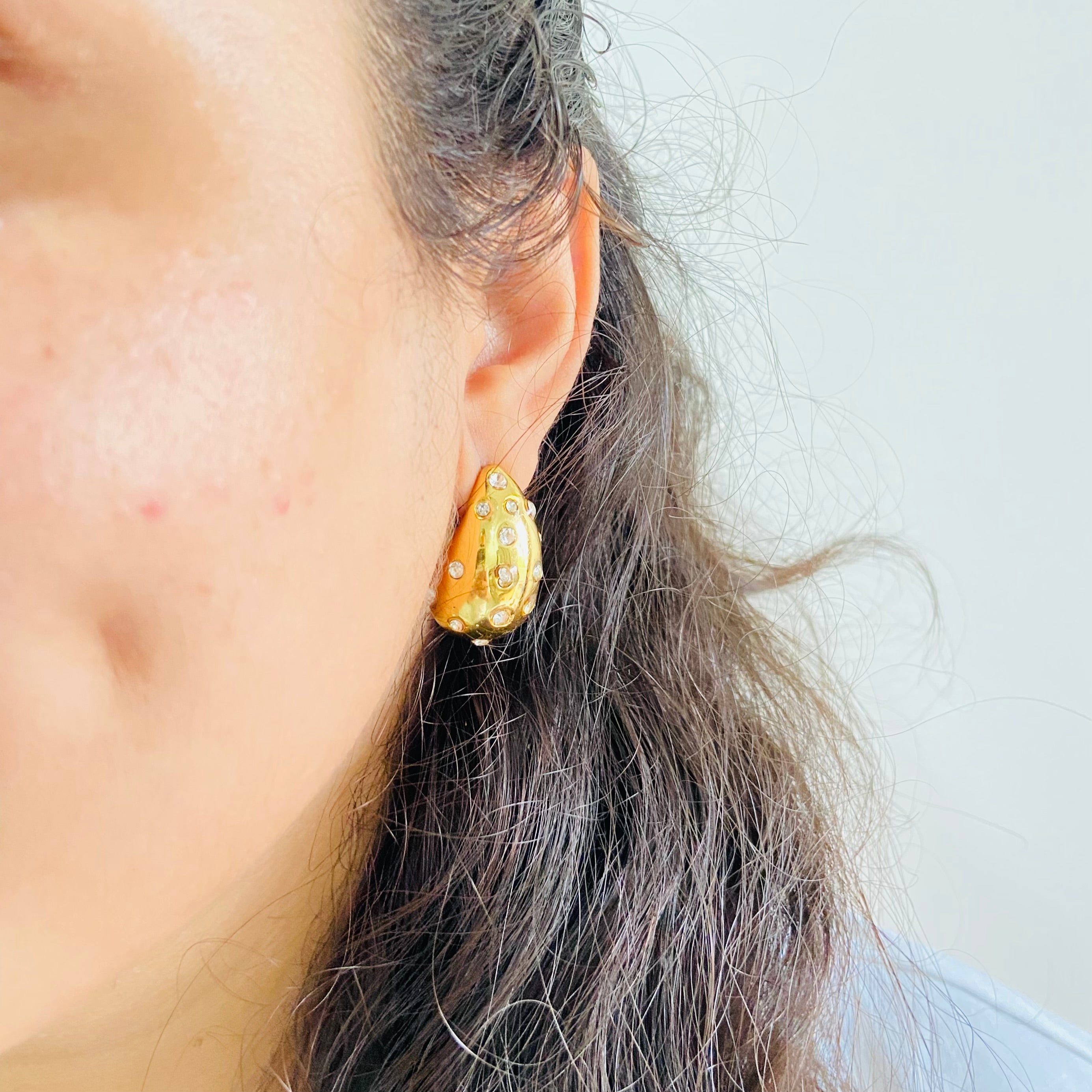 Pearl Drip Earring (Stainless Steel)