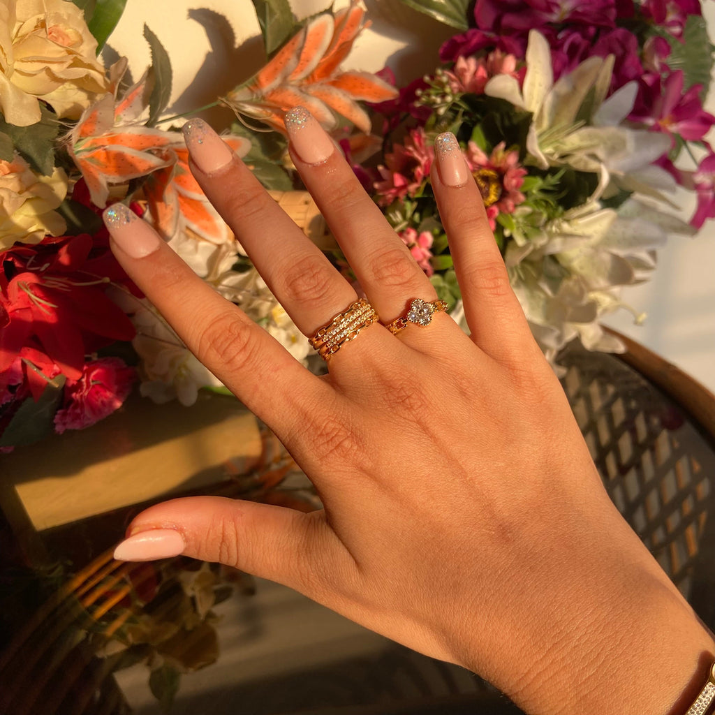 Gia Rings [Pack of 2] - For Women