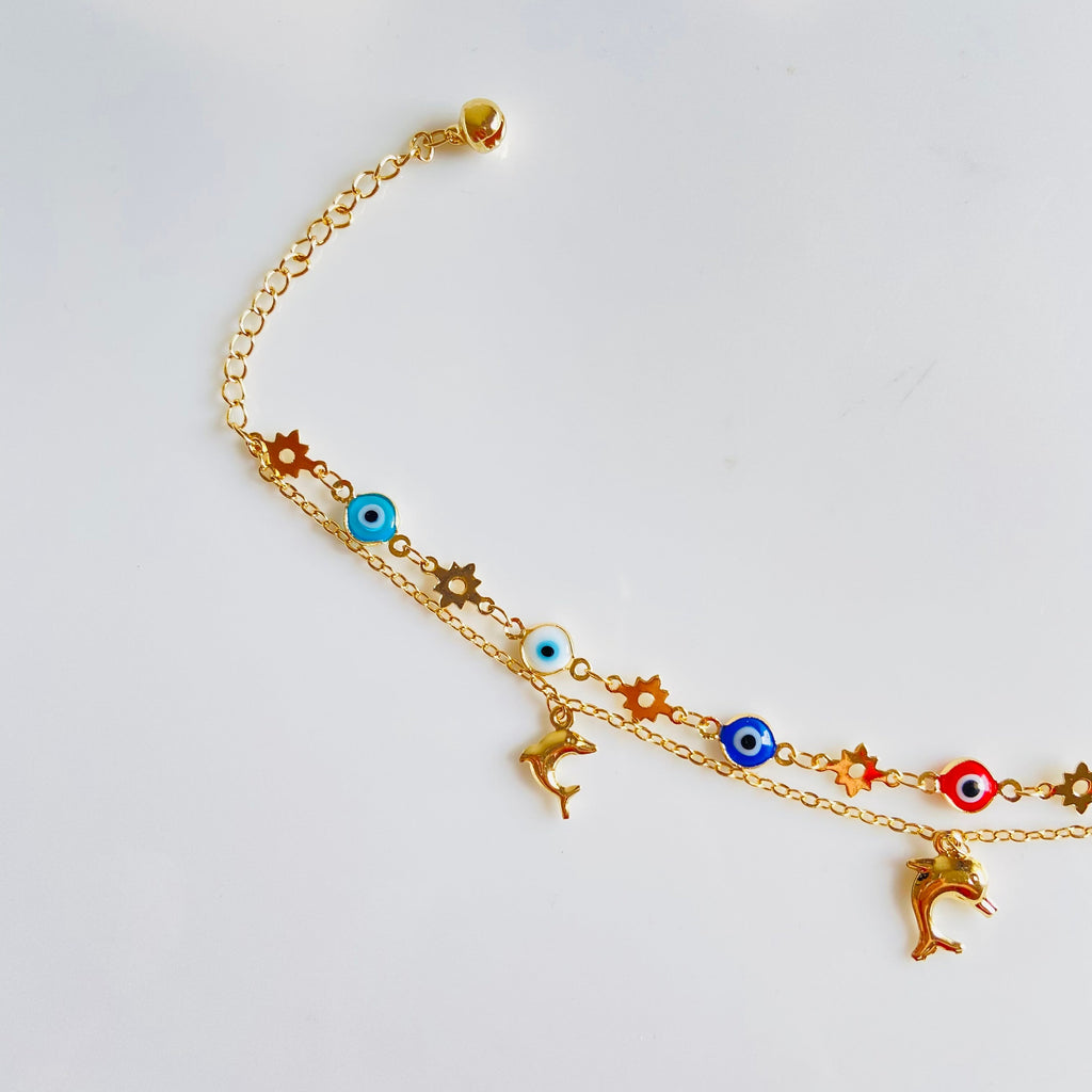 Dolphin Anklet