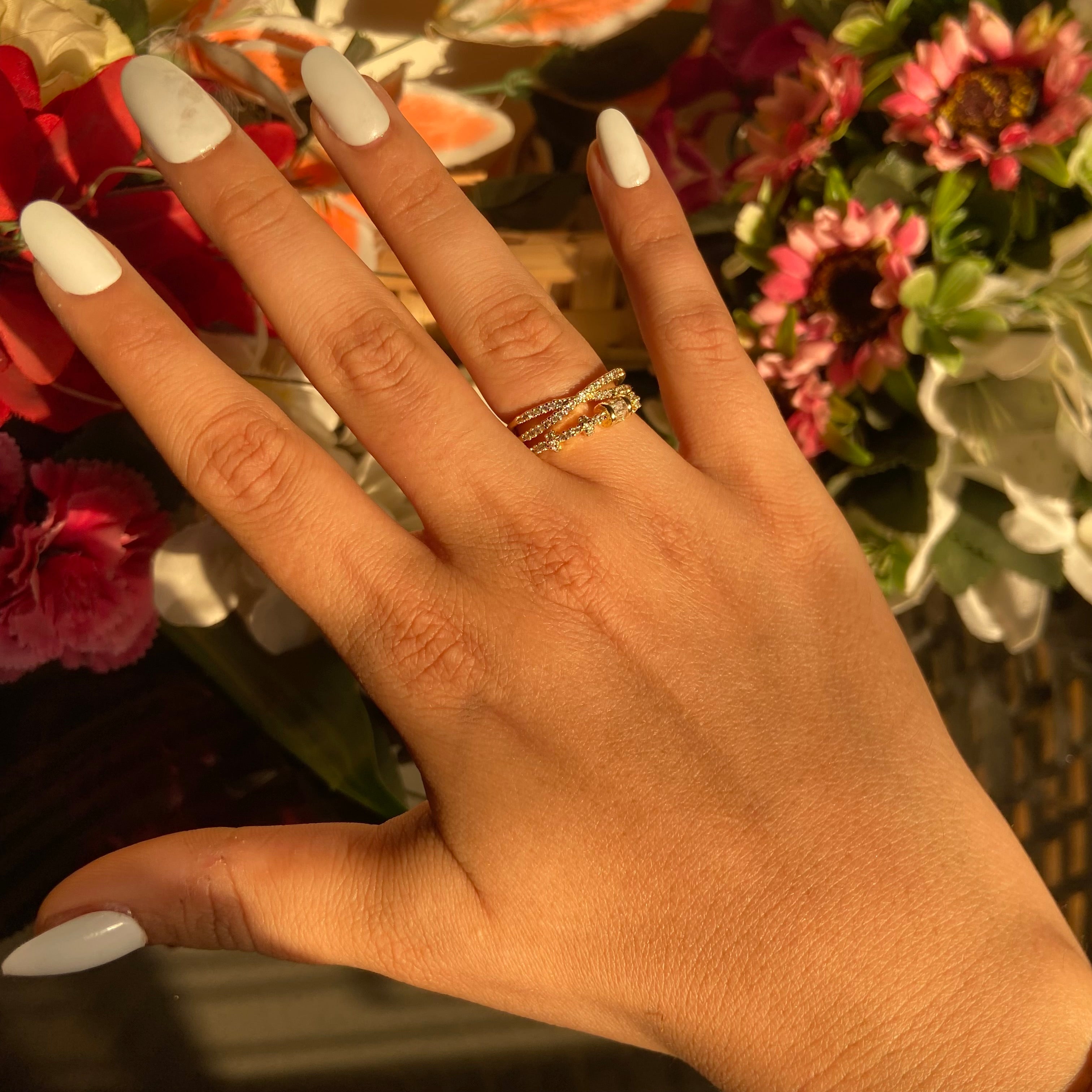 Layla Studded Ring - For Women