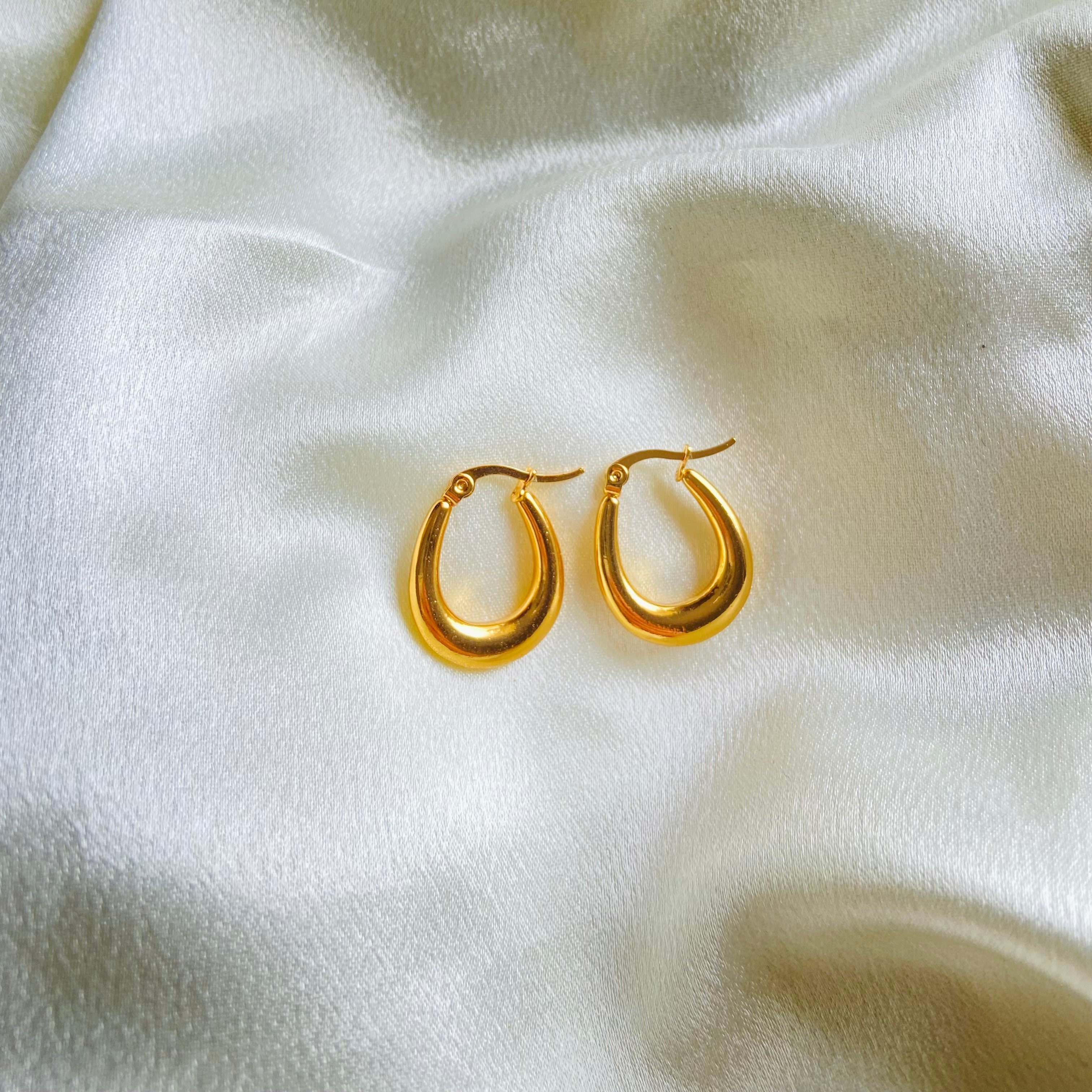 Classic Hoops (Stainless Steel)