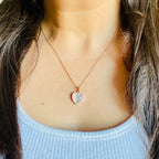 Crystal Heart Necklace - For Women
