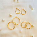 Leyla Hoops (Stainless Steel)