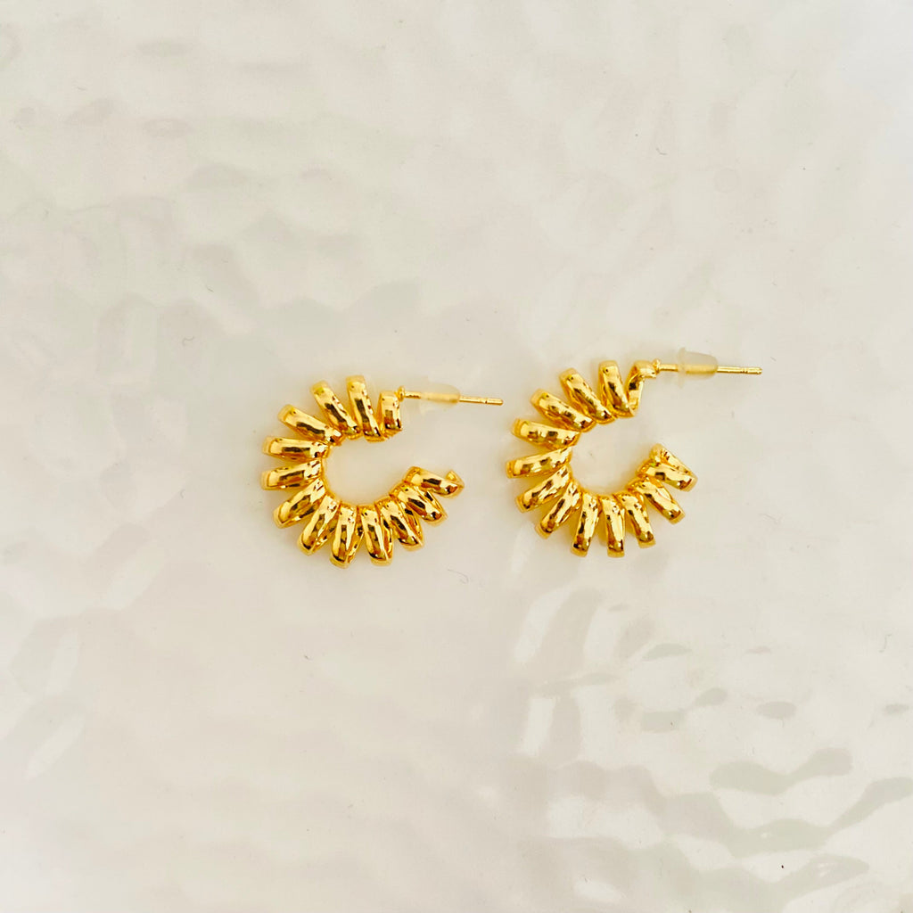 Spiral Hoops (Stainless Steel)