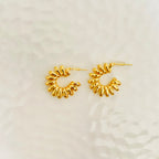 Spiral Hoops (Stainless Steel)