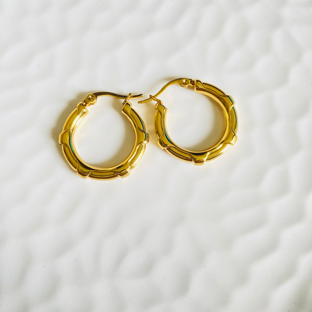 Daisy Hoops (Stainless Steel)