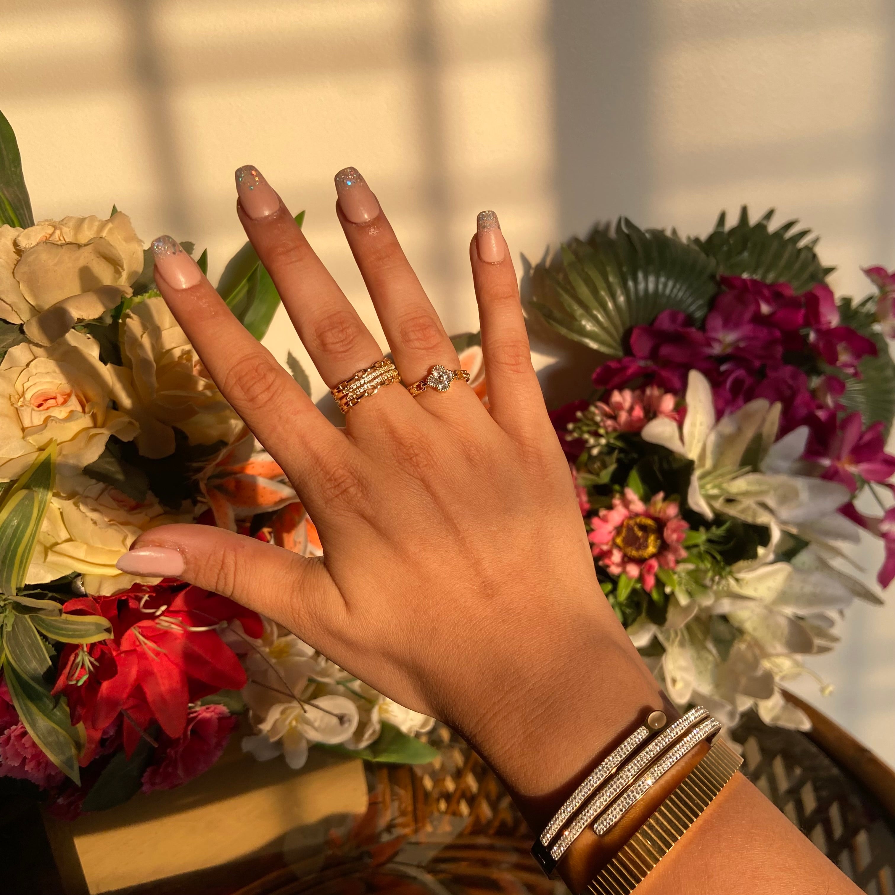Gia Rings [Pack of 2] - For Women