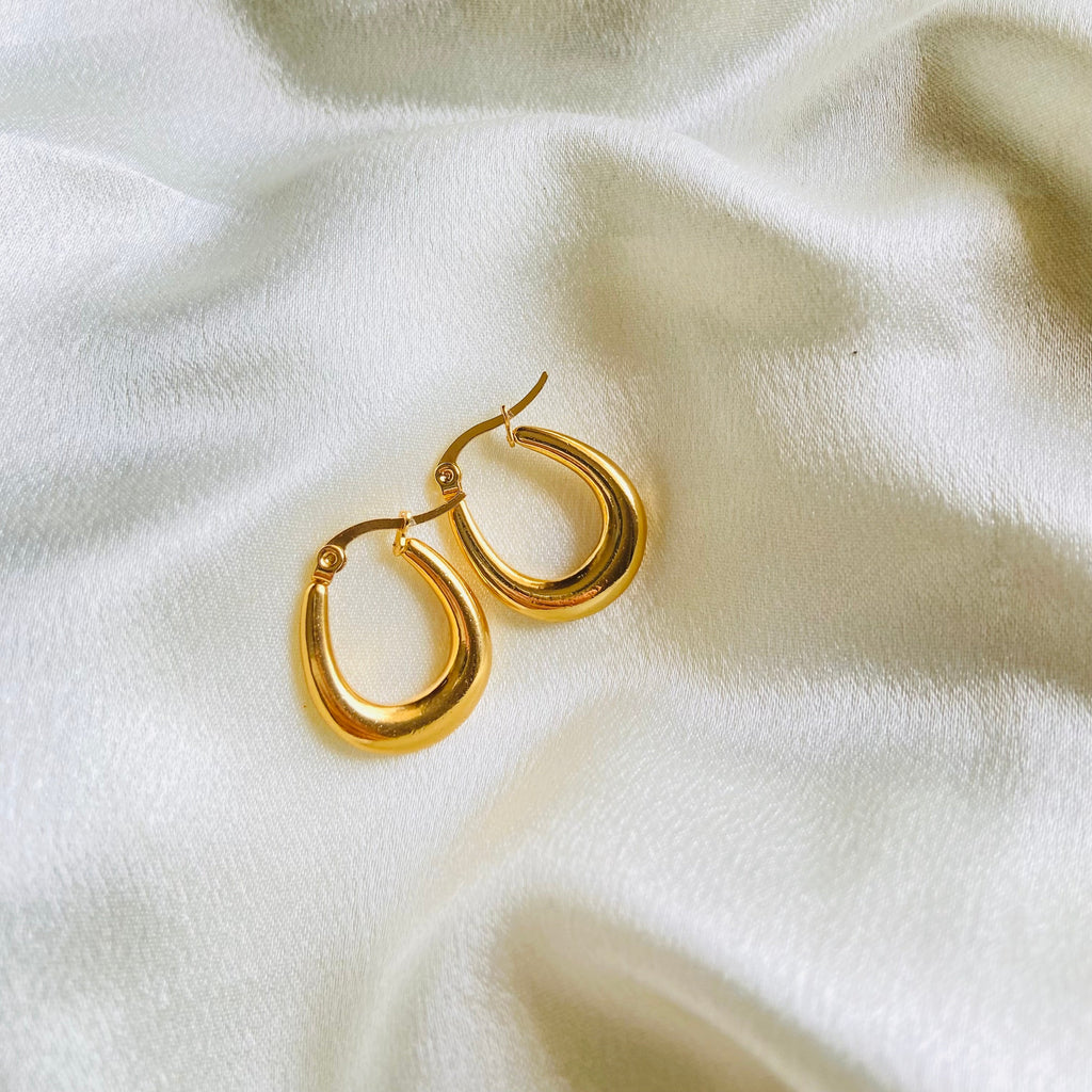 Classic Hoops (Stainless Steel)