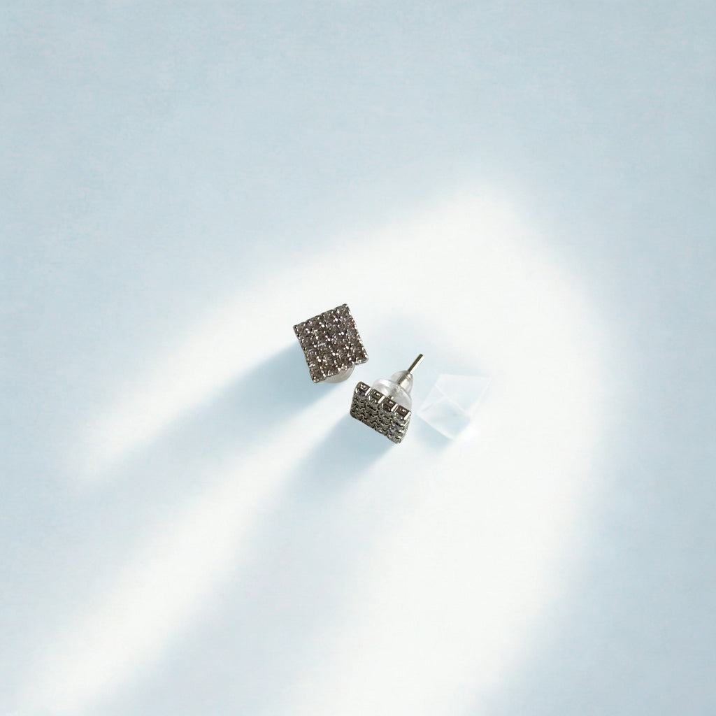 Studded Diamond Studs