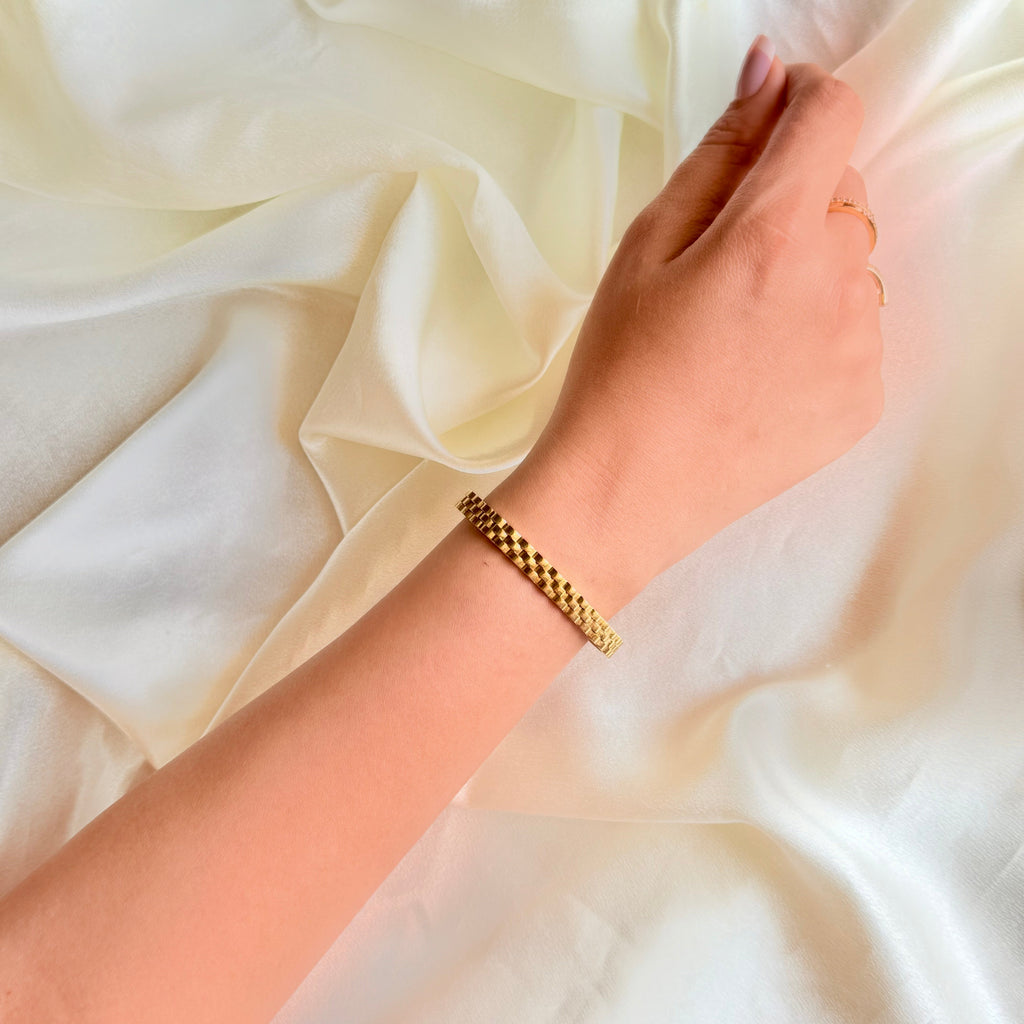 Textured Everyday Bracelet - For Women