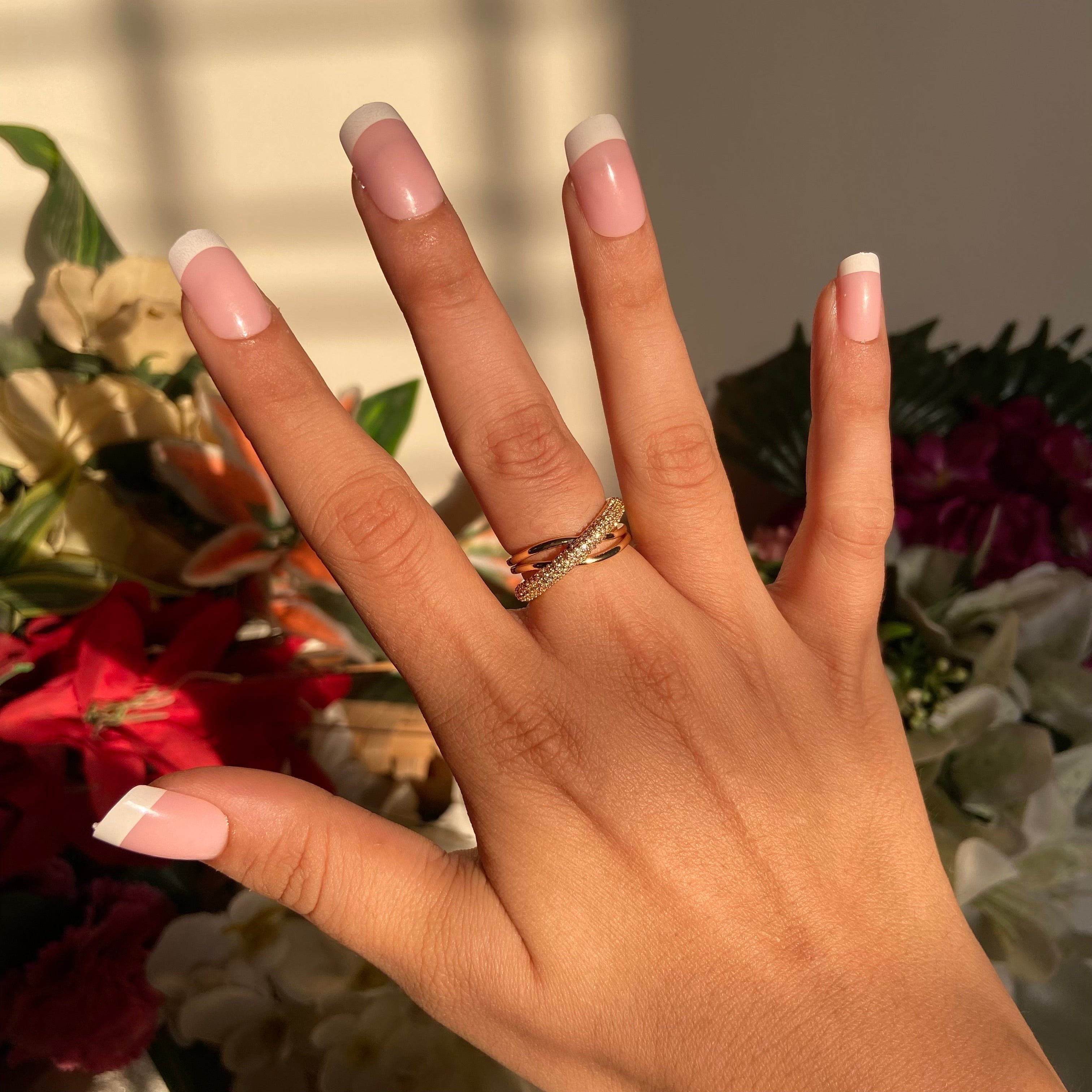 Twisted Diamond Ring