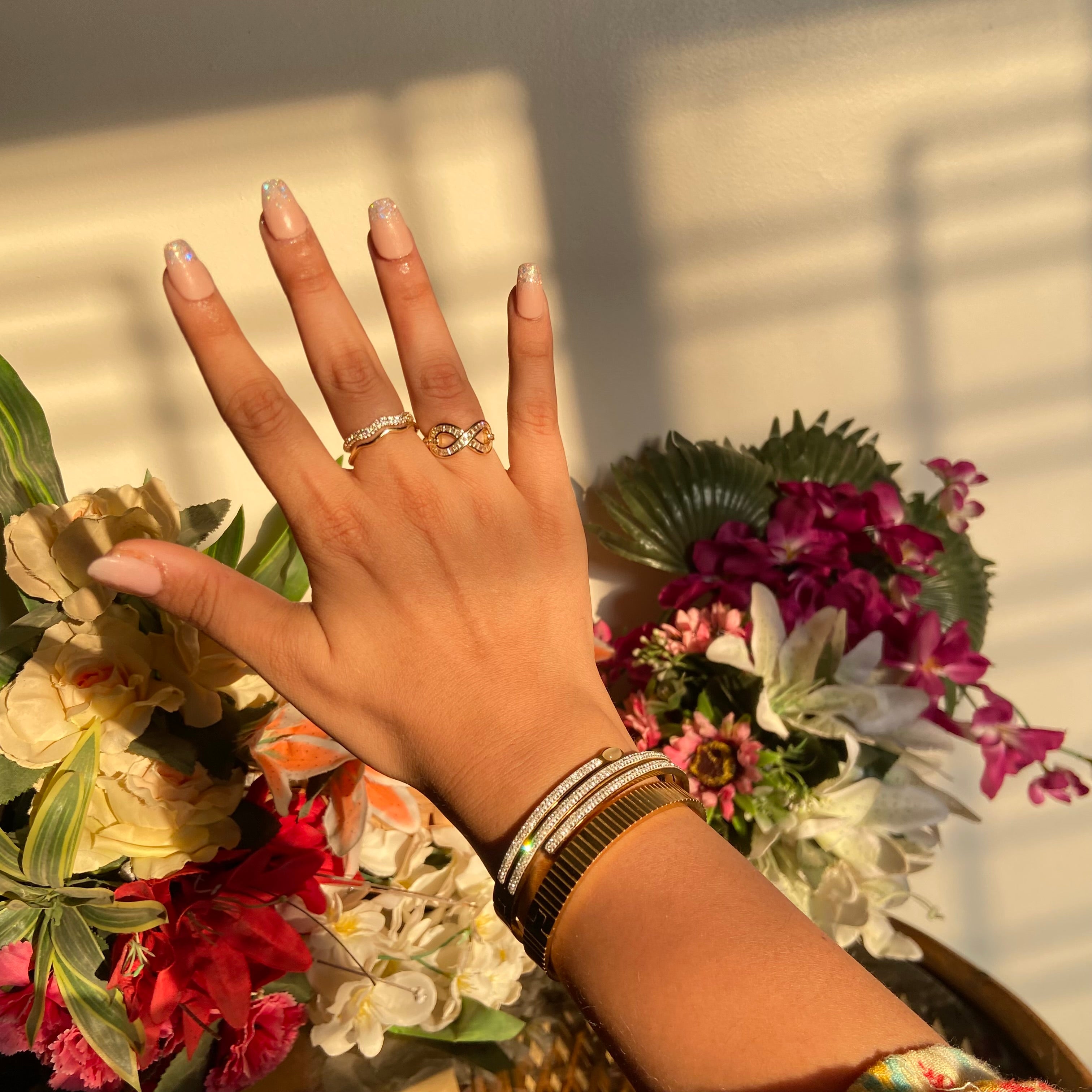Daizy Rings [Pack of 2] - For Women
