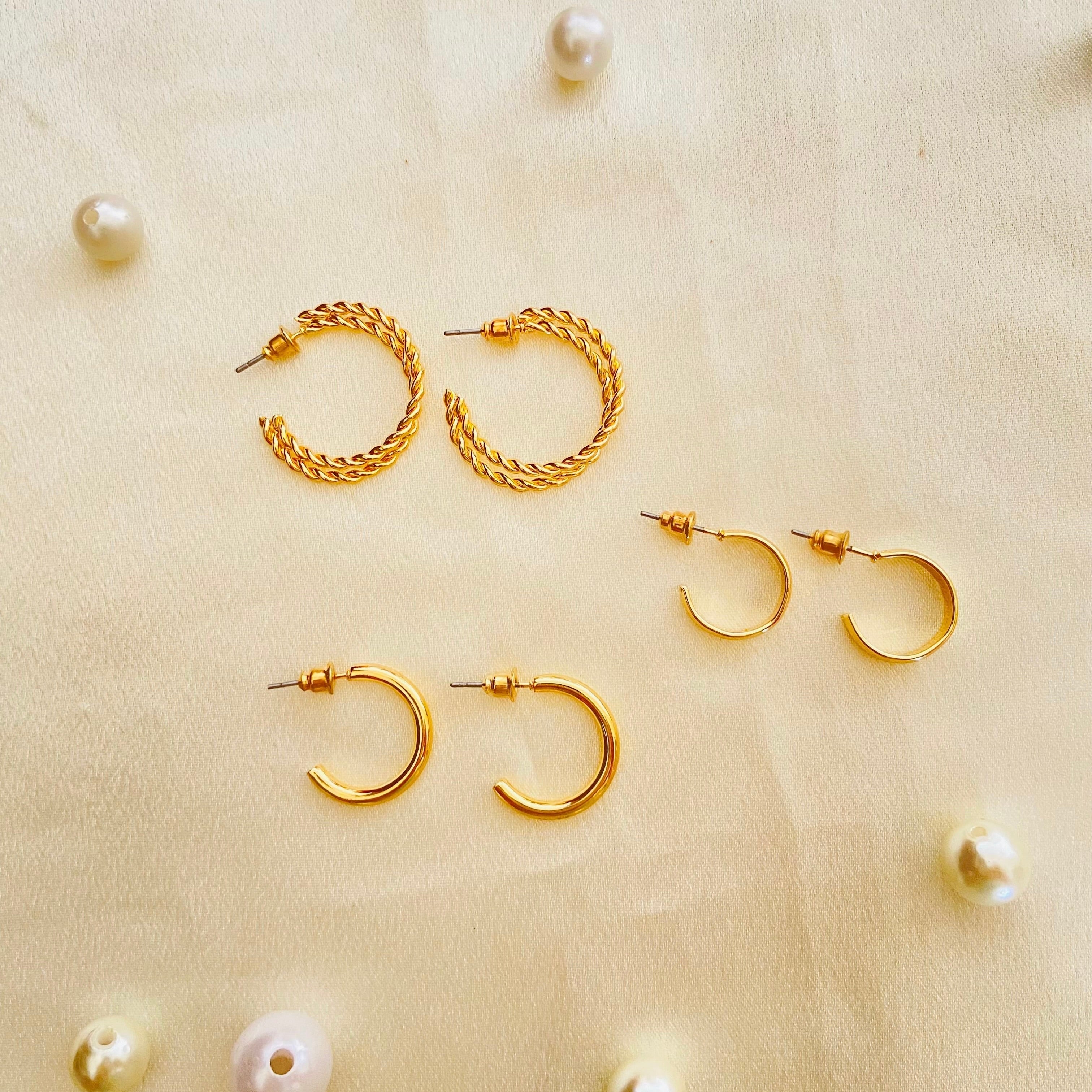 Luna Hoops (Stainless Steel)