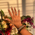 Bold Solitaire Reversible Ring - For Women