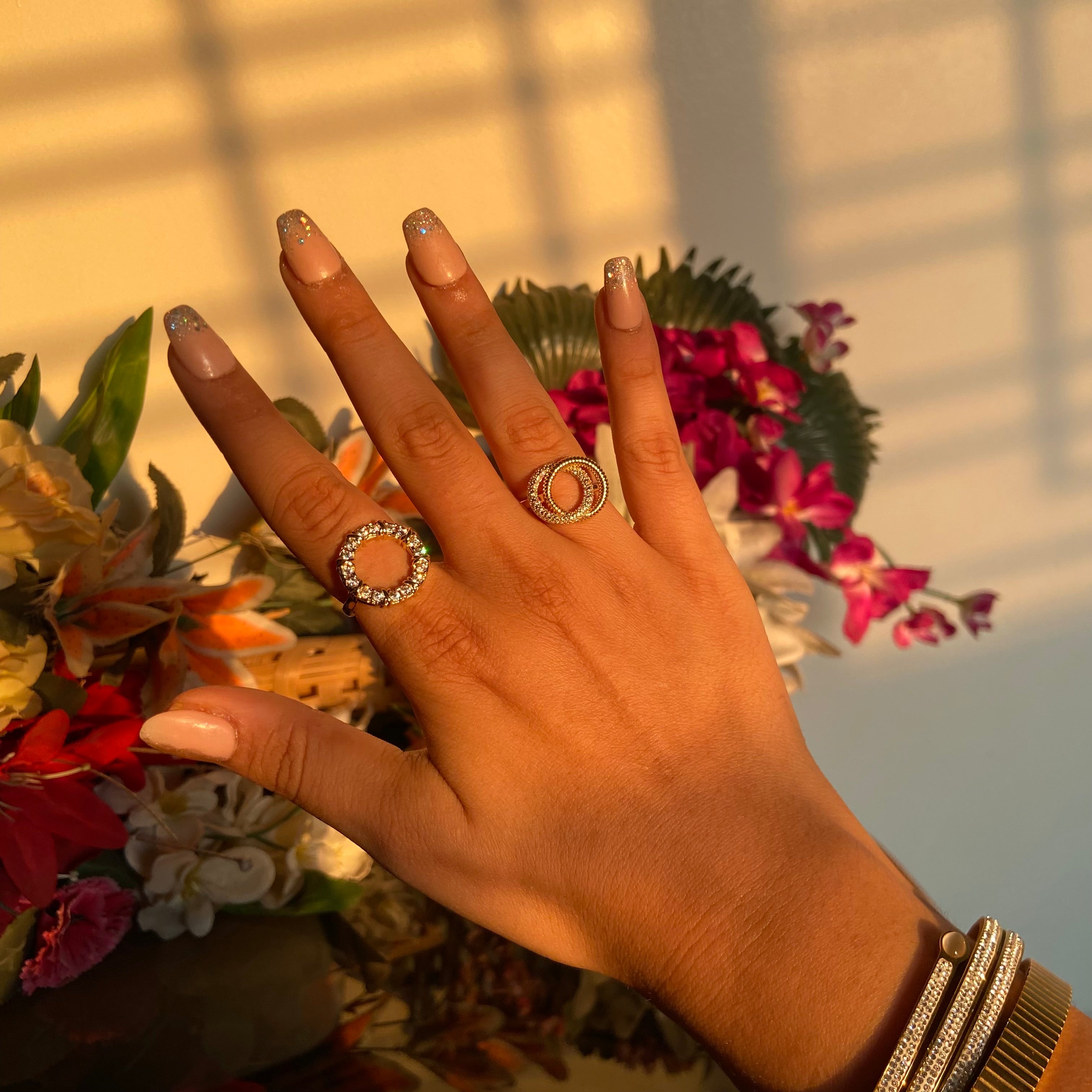 Coco Rings [Pack of 2] - For Women