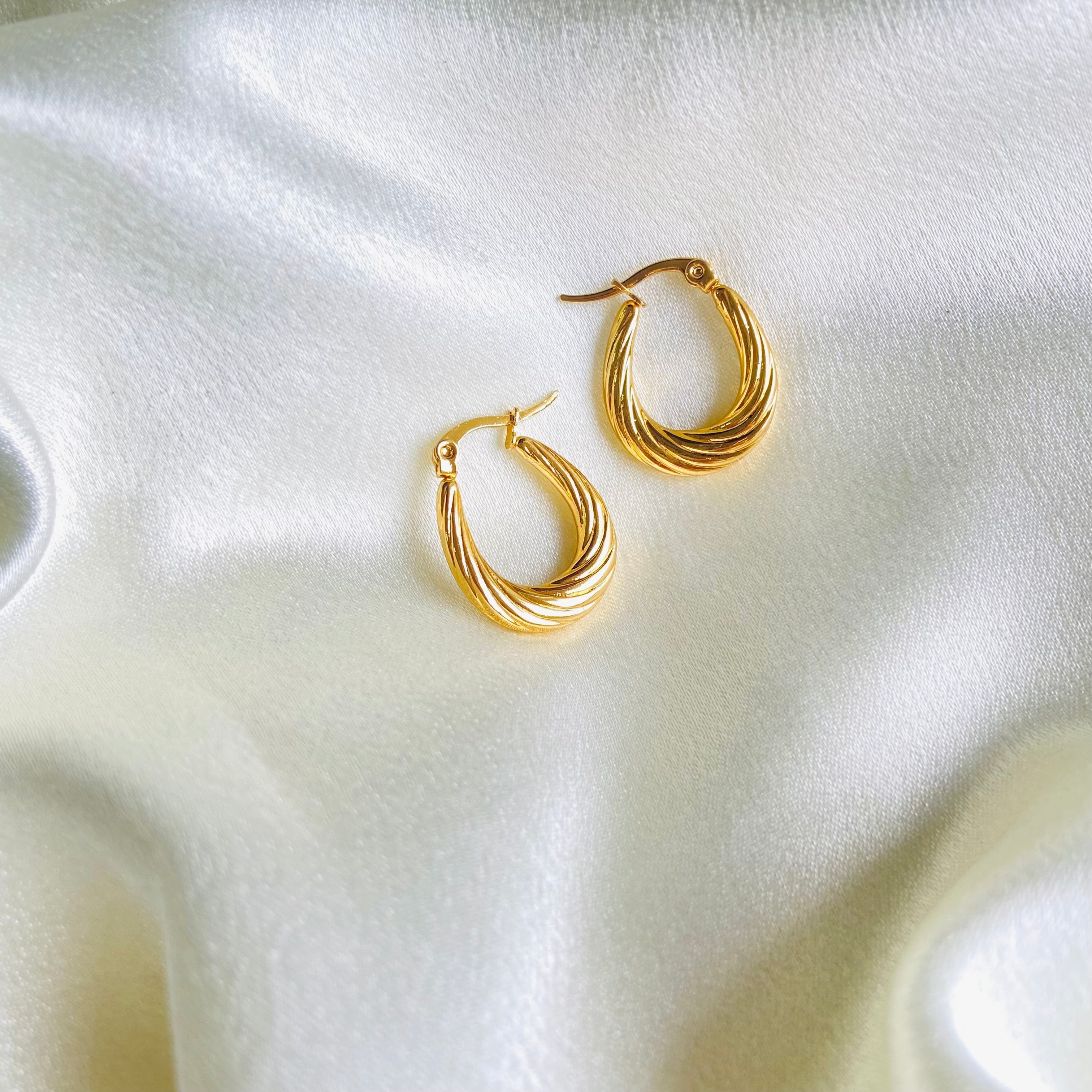 Dora Hoops (Stainless Steel)