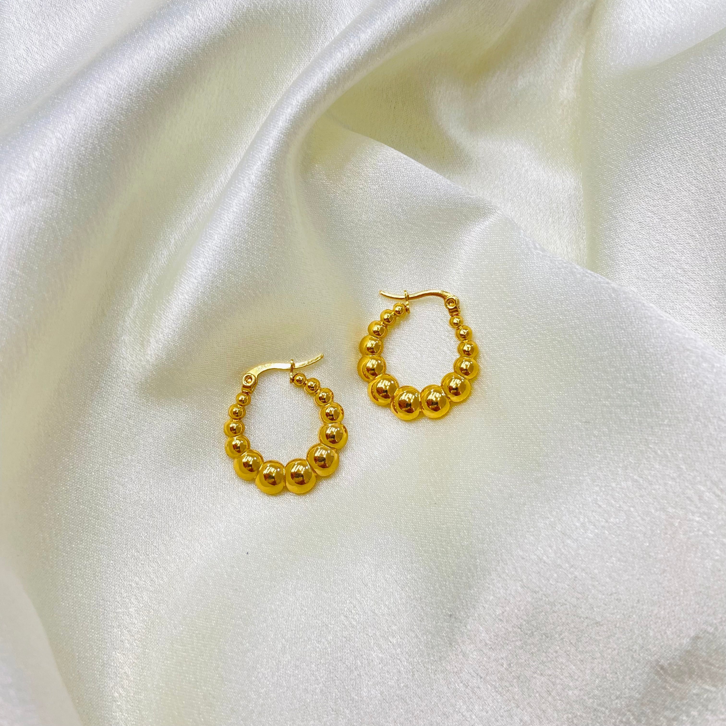 Croissant Hoops (Stainless Steel)