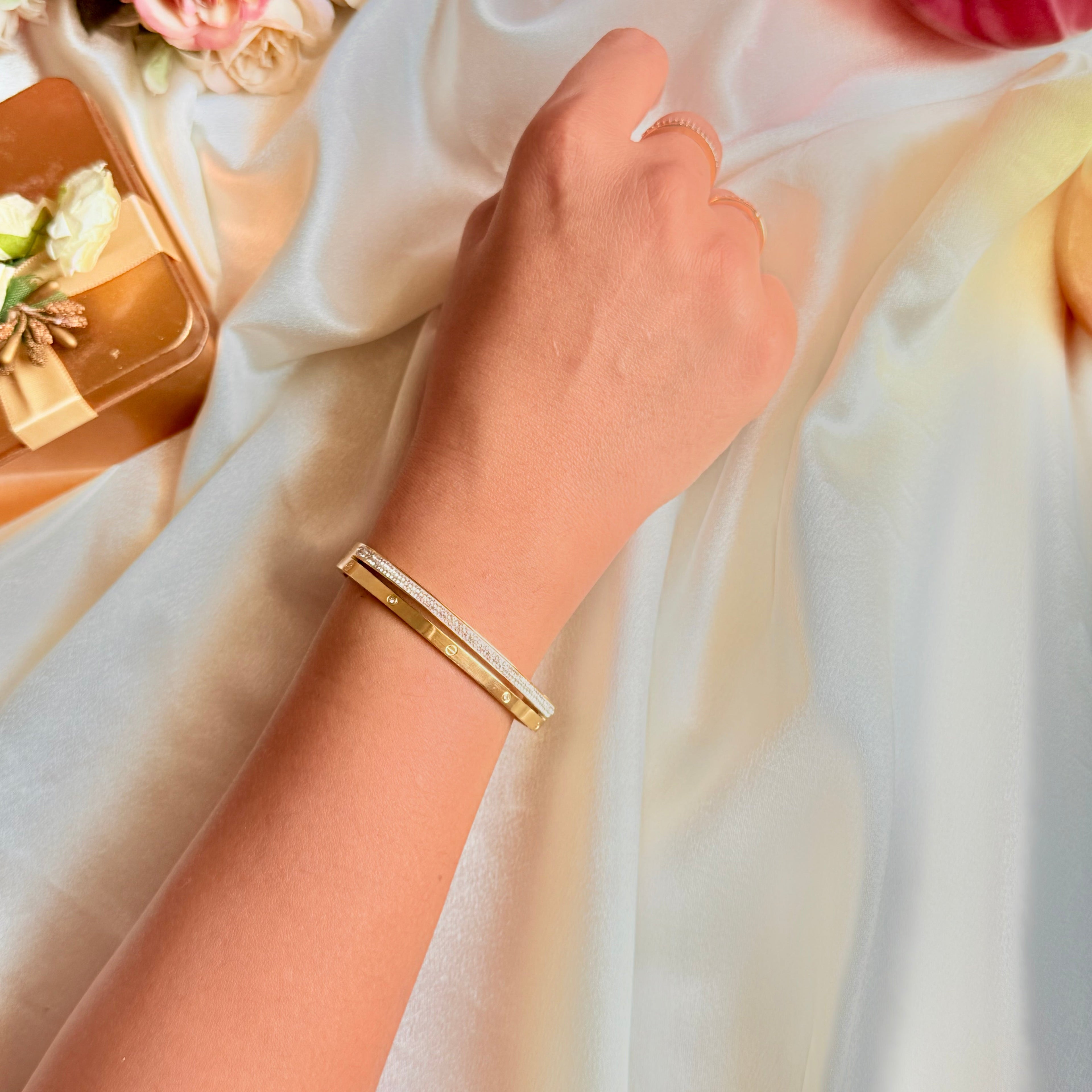 Minimal Studded Cartier - For Women