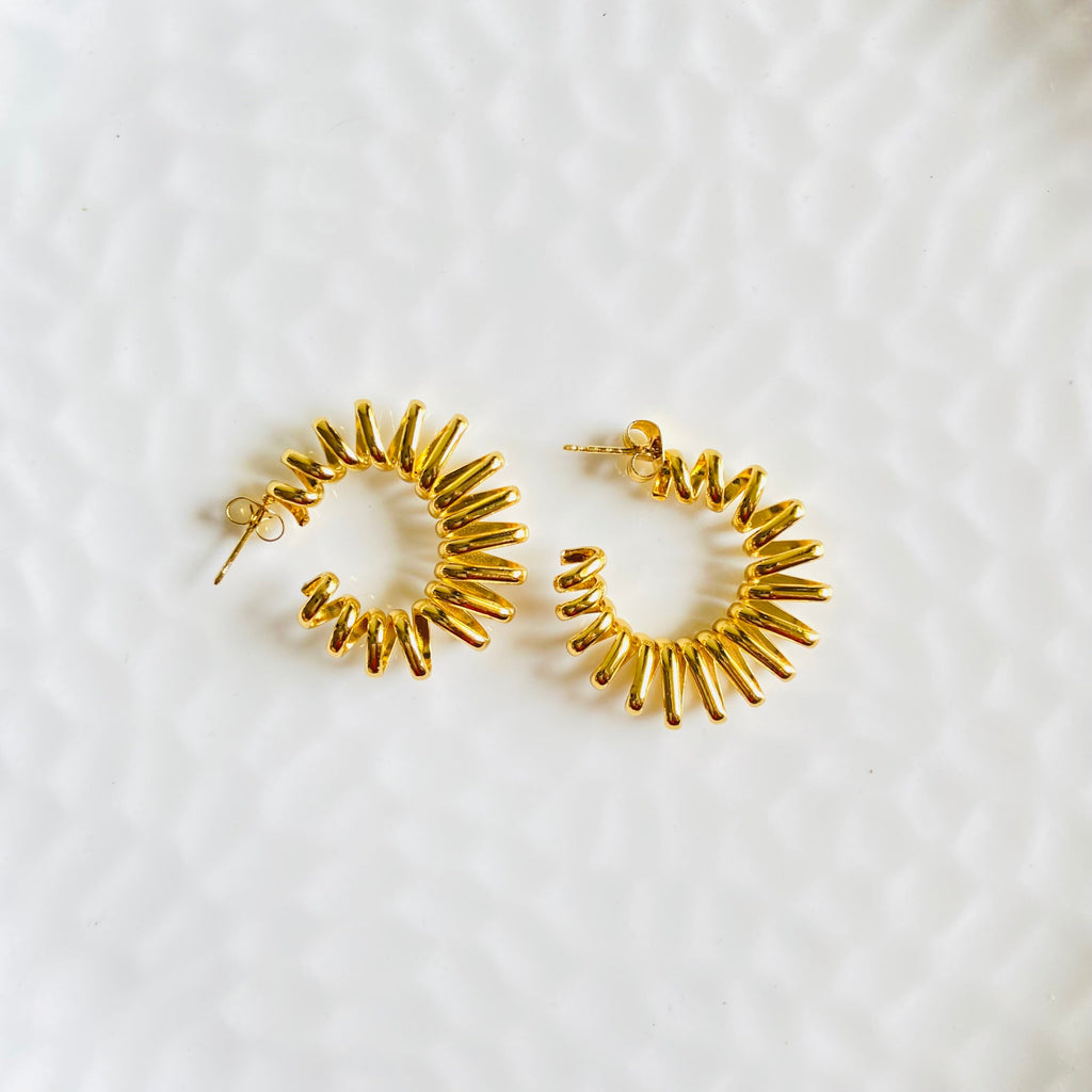 Spiral Earring (Stainless Steel)